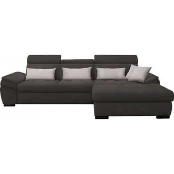 Sedací souprava PLAZA šedá - pravá