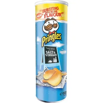 Chips Pringles ocet a sůl 165g