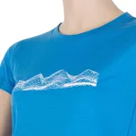 Sensor Merino Active Hory dámské triko kr. rukáv modrá XL