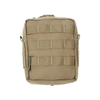 Střední MOLLE kapsa Elite Ops, zip, Warrior, coyote