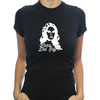 dámské tričko LANA DEL REY M Bílá