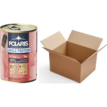 Polaris Single Protein Paté Pes Vepřová, konzerva 6x400 g