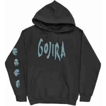 Pánská mikina Merch Gojira: Mikina Fortitude Faces L