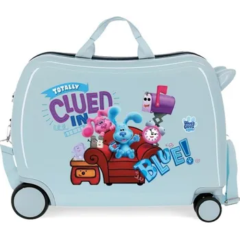 JOUMMABAGS Dětský kufřík Blues Clues Totally Clued MAXI ABS plast, objem 34 l, 50x38x20 cm