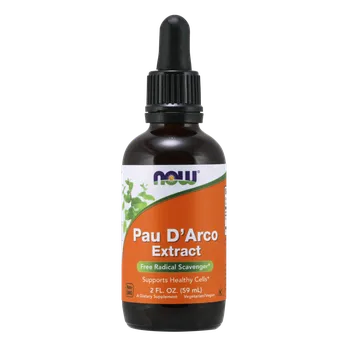 Doplněk stravy NOW Foods - Pau D'Arco extrakt - 59 ml.