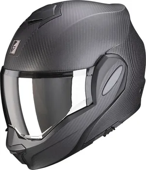 Helma na motorku Scorpion Exo Exo-Tech Evo Carbon Solid matně černá