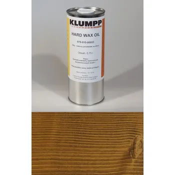 Olej na dřevo Hard Wax Oil - Ořech antik 216, plechovka 0,75 l, vnitřní olej na nábytek s tvrdým voskem