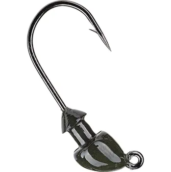 Rybářský háček Jigová hlavička Strike King Baby Squadron Green Pumpkin 5.3g 3ks