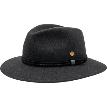 Klobouk Cestovní nemačkavý voděodolný šedý klobouk Mayser - Atlanta Traveller Velikost: 63 cm (XXL)