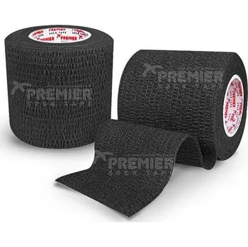 Tejpovací páska PREMIER SOCK TAPE WRAP - 5cm x 4,5m - Černá - velikost uni