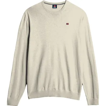 Pánská mikina NORWAY SWEATER ROUNDNECK Pánský svetr US 3XL 133101 Ecru