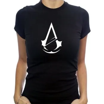 dámské tričko ASSASSINS CREED -Logo L Bílá