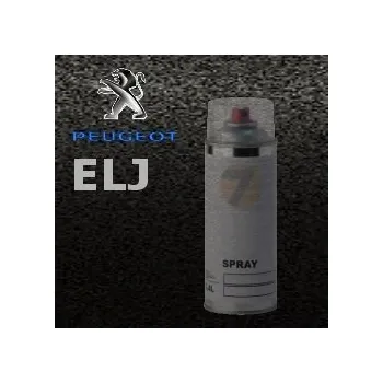 Autolak PEUGEOT ELJ METALLIC BLACK metalická barva Sprej 400ml
