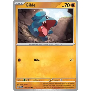 Karetní hra Gible 094/182 - Paradox Rift Typ karty: Non-Holo