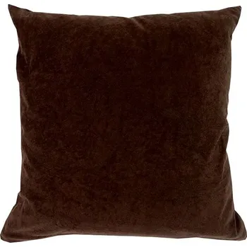 Povlečení 4sleep Dekorační povlak Suedine 40 × 40 cm -1021 Dark brown