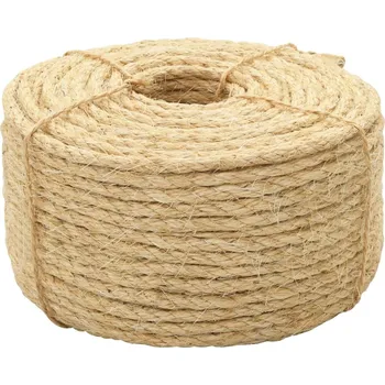 Vázací drát vidaXL Lano 100% sisal 10 mm 50 m [144797]