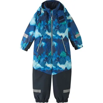 Kojenecká kombinéza REIMA dětský zimní overal s membránou Kurikka Cool Blue vel. 110 cm
