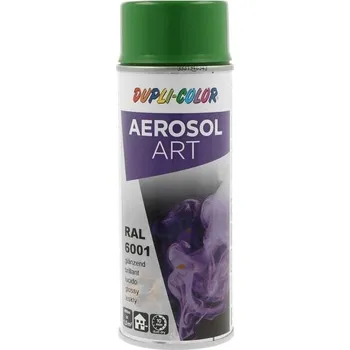 Barva ve spreji Dupli Color ART RAL 6001 Smaragdová zelená lesklá barva ve spreji 400 ml