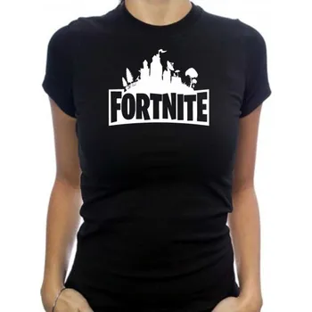 dámské tričko Fortnite Černá L