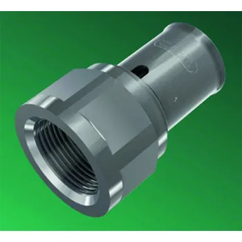 Vodovodní potrubí Lisovací konektor Wavin Tigris M1 s vnitřním závitem 25 mm 3/4 PN10 (3243170263)