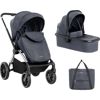 Kočárek KikkaBoo Kočárek Kara 2v1 Grey