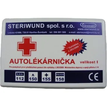 Lékárnička Autolékárnička plastový obal