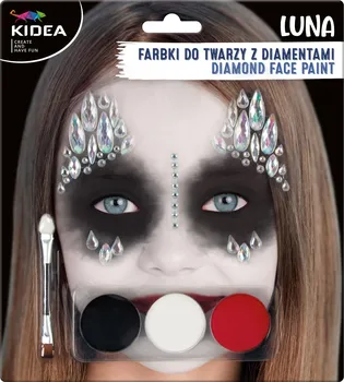 Speciální výtvarná barva Kidea Luna Diamond Face Paint