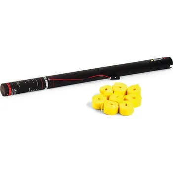 Konfeta Tcm Fx elektronické dělo na konfety-serpentýny 80cm, žluté konfety