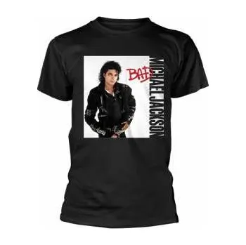 Merch Michael Jackson: Tričko Bad (black) XL 2021