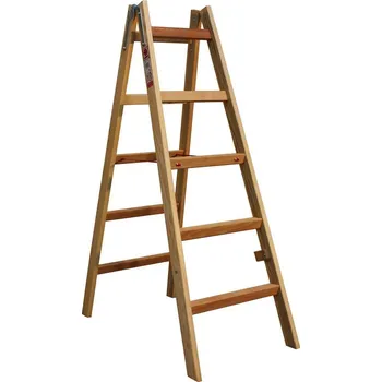 Žebřík Štafle dřevěné JUMBO Počet nášlapů: 2X5