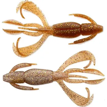 Rybářský háček 10ks - Gumová Nástraha Keitech Crazy Flapper 2,4" 6,2cm 2,1gr Golden Goby (BA-Edition)