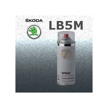 Autolak SKODA LB5M ARCTIC BLUE SILVER barva Spray 400ml