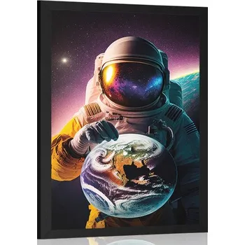 Plakát Dovido Plakát kosmonaut v neznámé atmosféře