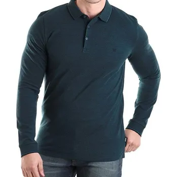 Pánské oblečení WRANGLER®Pánské polo s dlouhým rukávem
