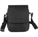 Pánská kožená taška přes rameno Peterson PTN 373-NDM černá