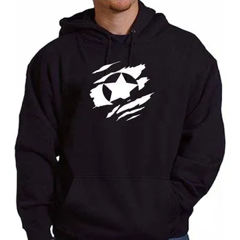 Pánská mikina mikina s kapucí AVENGERS - Loki Černá XL