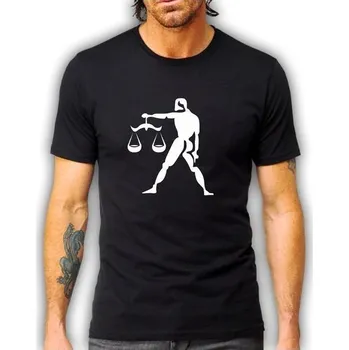 Pánské tričko pánské tričko VÁHY - zvěrokruh XL Bílá