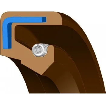 Automobilové těsnění RUBENA G 75x90x8 VIA FPM