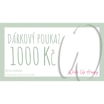 Dárkový potravinový koš Dárkový poukaz v hodnotě 1000 Kč Barva: Zelená