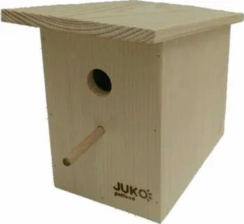 Hnízdní budka JUKO petfood Venkovní hnízdící budka 14 x 19 x 18 cm