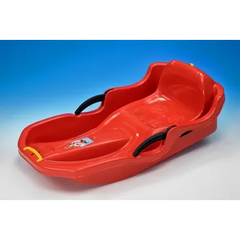 Boby Boby plastové Speed bob s brzdami a tahačem velké kvalitní červené