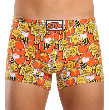 Boxerky Pánské boxerky Styx art klasická guma včelky (Q1654) XXL Možnost vrácení zboží ZDARMA do 120 dnů!