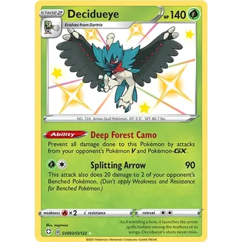 Karetní hra Decidueye SV003/SV122 - Shining Fates