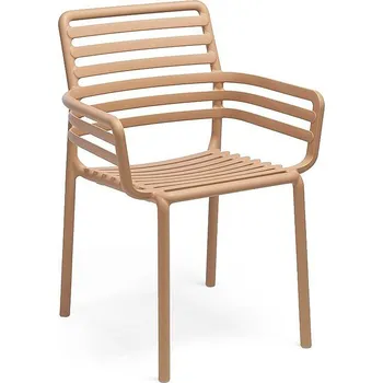 Plastové křesílko DOGA cappucciono