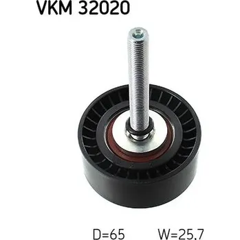 Vratná/vodicí kladka, klínový žebrový řemen SKF VKM 32020