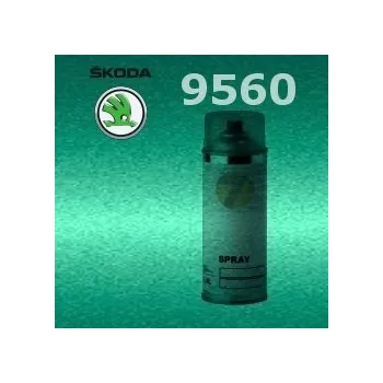 Autolak SKODA 9560 ZELENA PACIFICKA PAZIFICGRUEN barva Spray 400ml