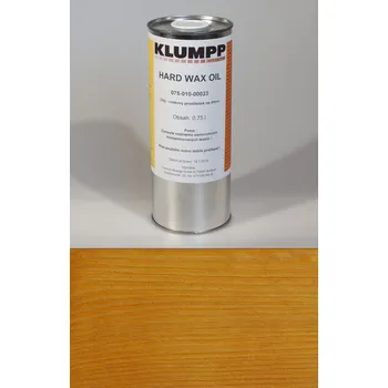 Olej na dřevo Hard Wax Oil - Borovice 222, plechovka 0,75 l, vnitřní olej na nábytek s tvrdým voskem