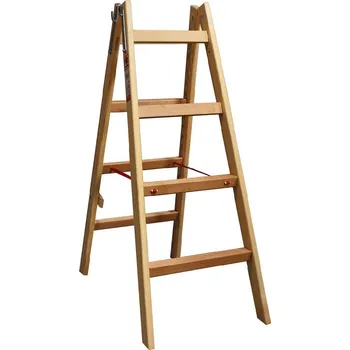 Žebřík Štafle dřevěné JUMBO Počet nášlapů: 2X4