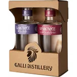 GALLI DISTILLERY Slivovice 50 % + Višňovice 45 % 2x 0,2 l