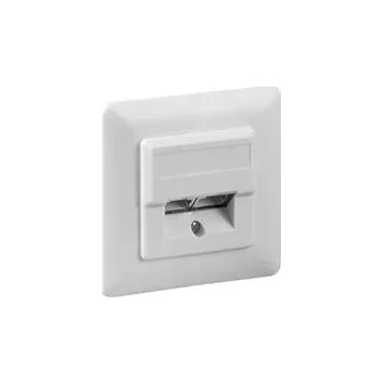 Elektrická zásuvka PremiumCord Zásuvka 2xRJ45 pod omítku, UTP Cat5e